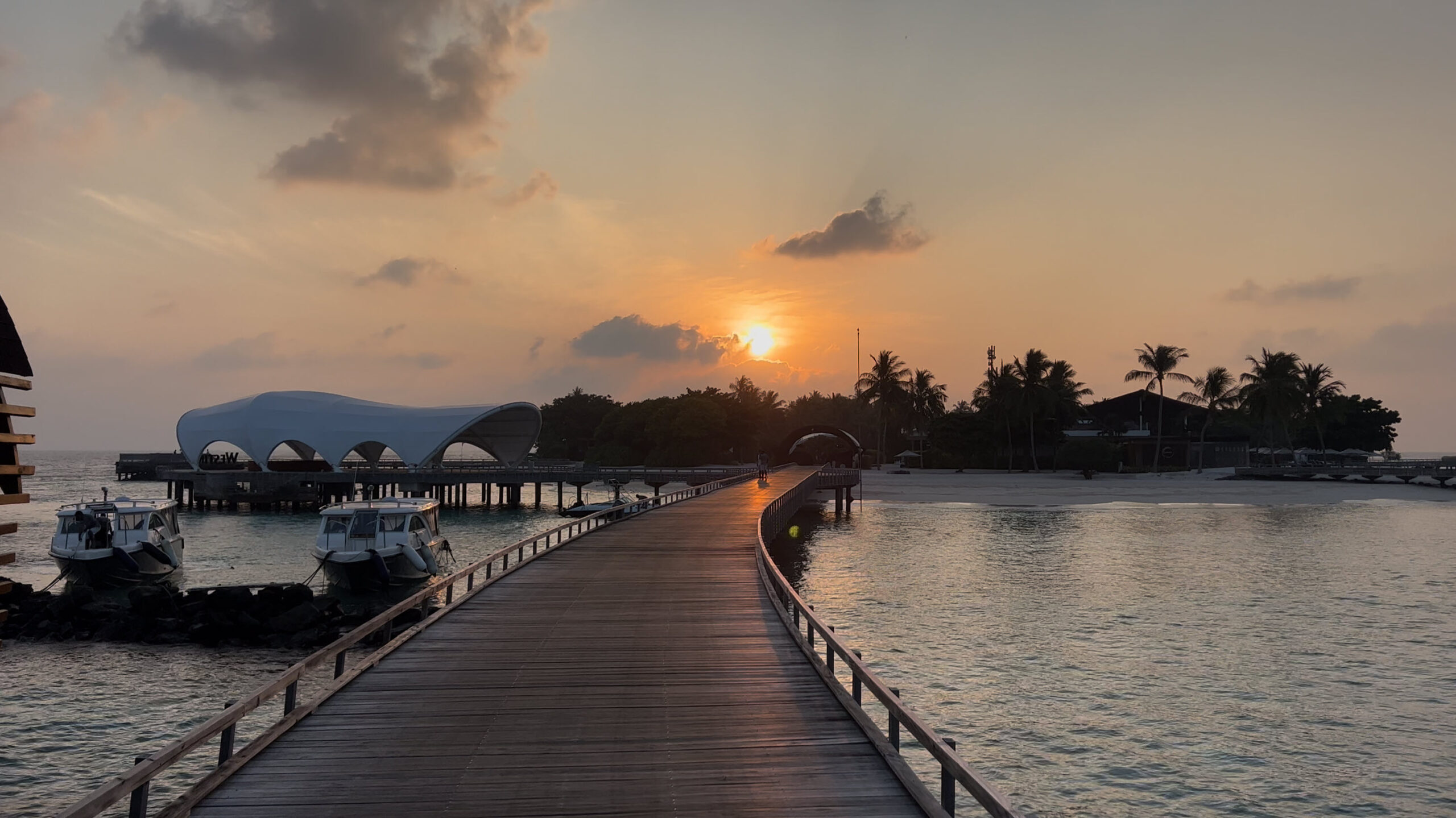 Westin boardwalk sunset